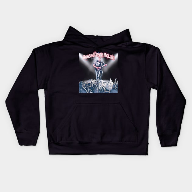 Russell Devin McLain Live Kids Hoodie by RussellMcLainMusic